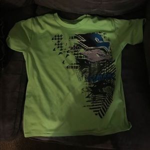 Tony Hawk T-Shrit Neon Green, Blue, Black, White